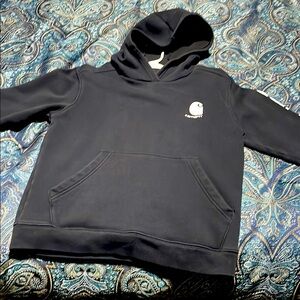 Carhartt Kids Hoodie, Black, Size Medium.